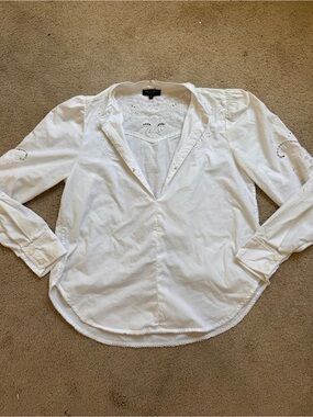Rag & Bone White Long Sleeve
